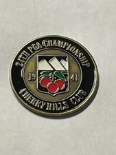 Rare 1941 PGA Championship 1" Coin Style Golf Marker - Cherry Hills Country Club