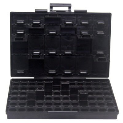 #ad Aidetek 4pcs BOXALL96AS 96 Components anti static ESD Safe Enclosure Organizer $137.23