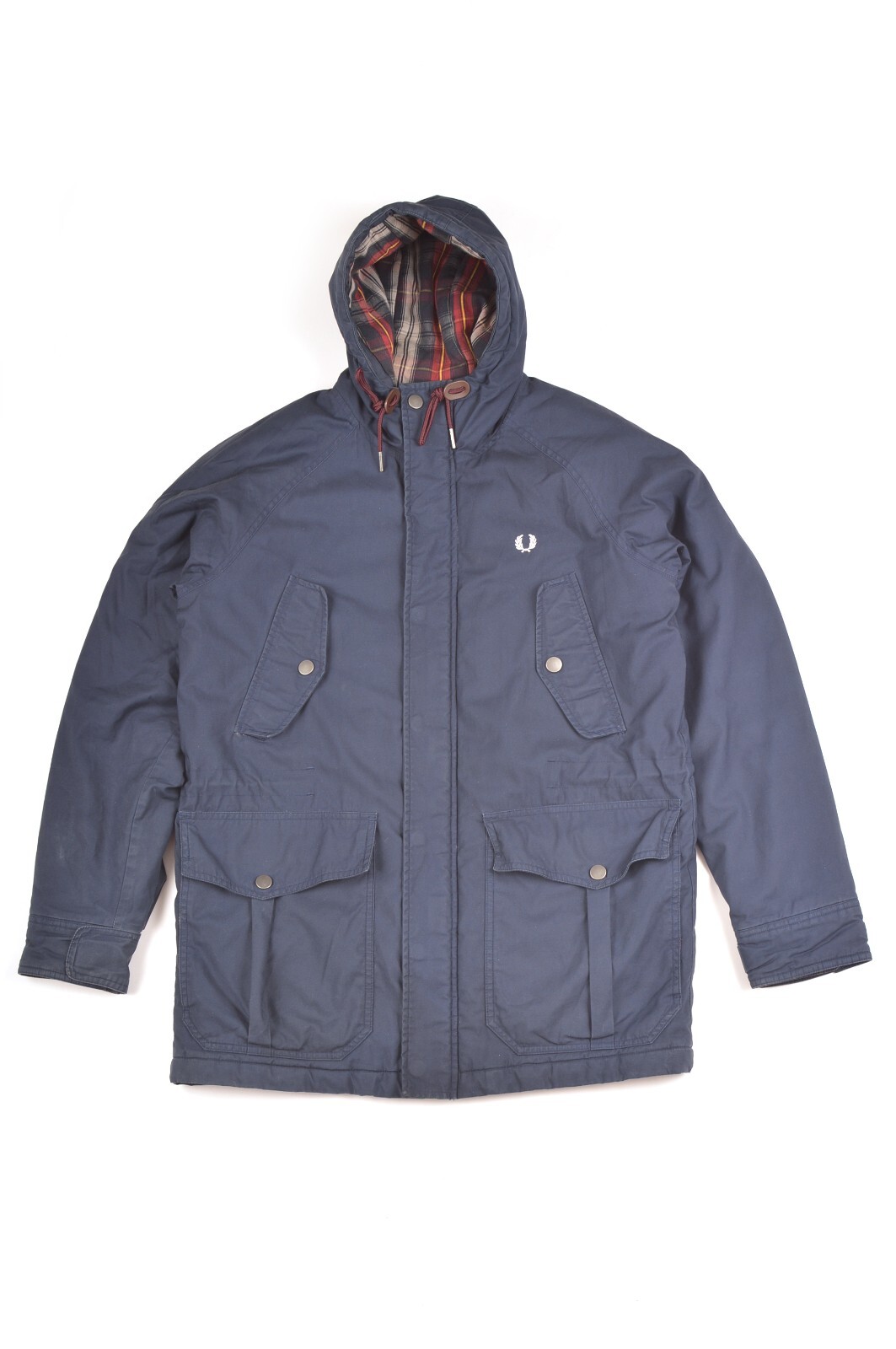 Fred Perry Portwood Jacket Parka Navy J7216-395 Size S