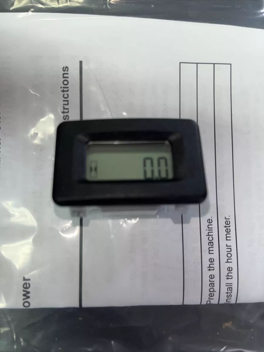 Hour meter for toro zero turn sale