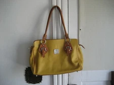 I Medici Yellow Natural Leather Bag 
