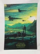 STAR WARS The Force Awakens Promo Photo AMC IMAX Movie Poster 2/4 9.5x13