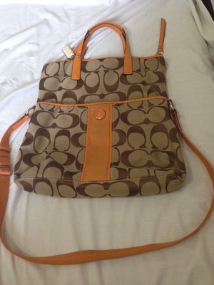 coach two way sling bag