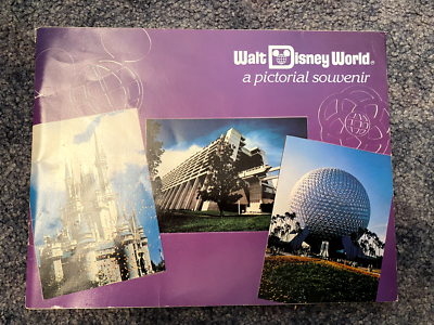 Vintage 1983 Walt Disney World Pictorial Souvenir Book | eBay