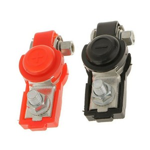 2X Auto Car Battery Terminal Clamp Clip Connector Adjustable Positive+Nagative 2X Auto Car Battery Terminal Clamp Clip Connector Adjustable Positive+Nagative