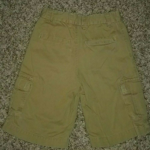 Boys Faded Glory Khaki 100% Cotton Shorts Size 10 Regular - EUC - Picture 3 of 3