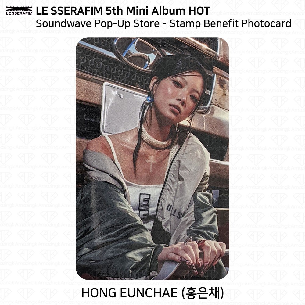Le Sserafim 5th Mini Album HOT Soundwave POPUP STORE
