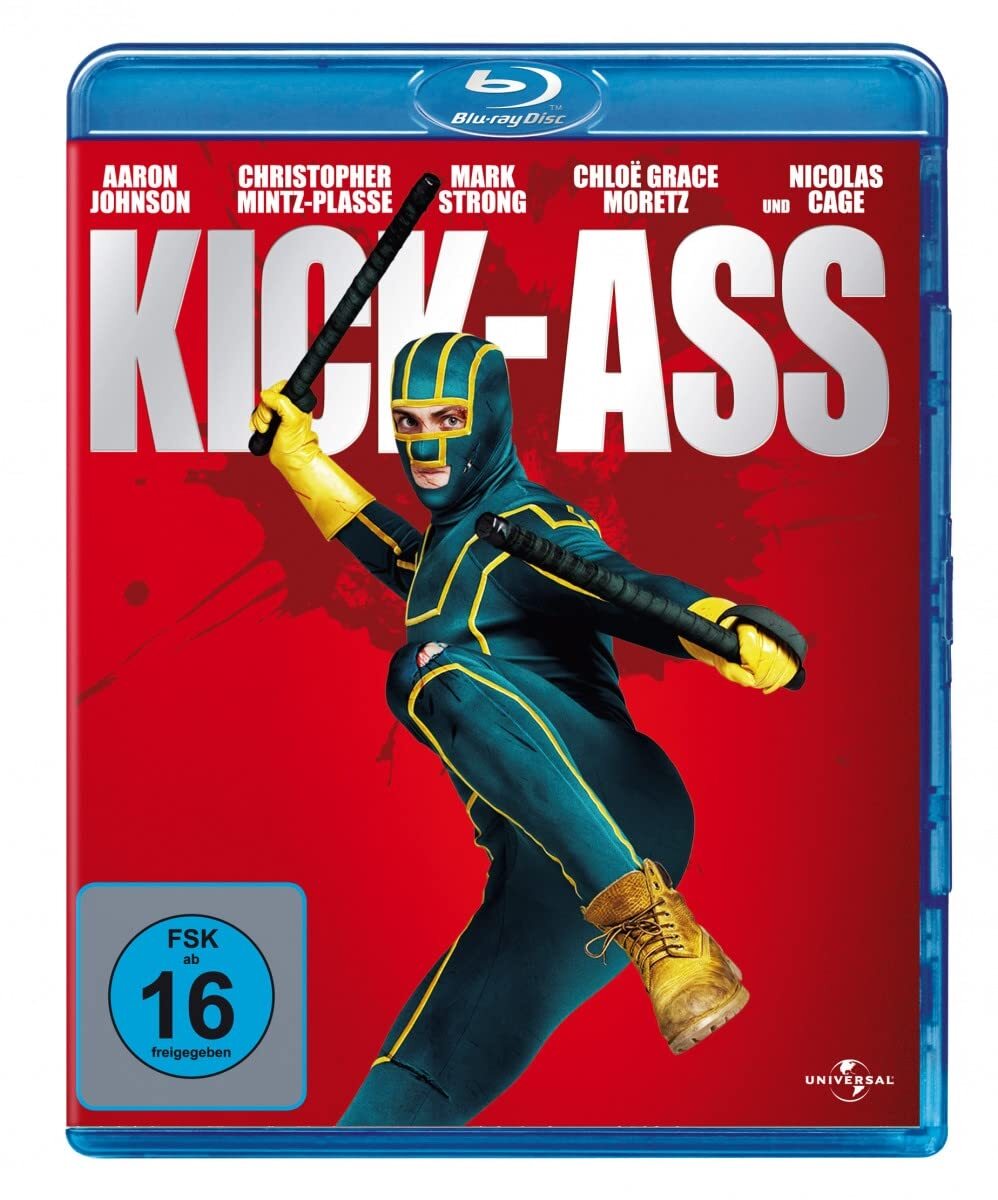 Kick-Ass [Blu-ray] (Blu-ray) Johnson Aaron Mintz-Plasse Christopher Moretz Chloe