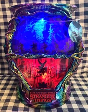 ALL NEW Light-Up THE UPSIDE DOWN 3-Wick Candle Pedestal Bath & Body Works