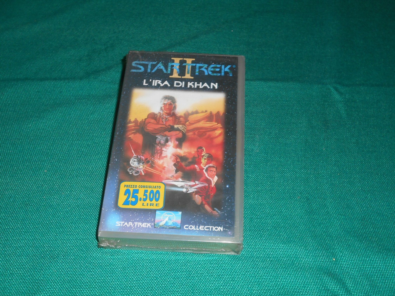 Star Trek II. L'ira di Khan Regia di Nicholas Meye videocassetta nuova sigillata
