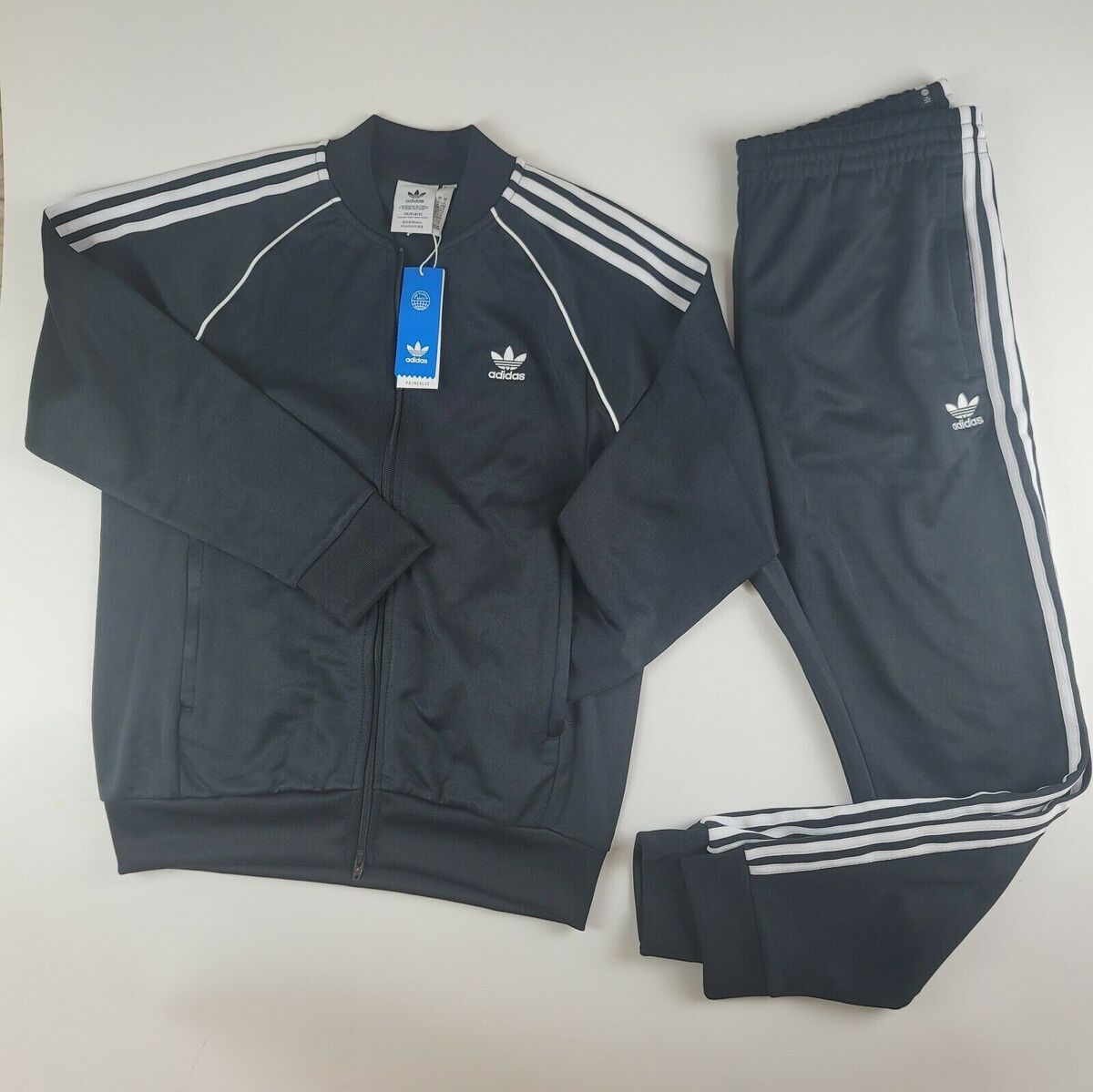 adidas Originals Men's M,L,XL Black SST Superstar Tracksuit adidas Originals Men's M,L,XL Black SST Superstar Tracksuit
