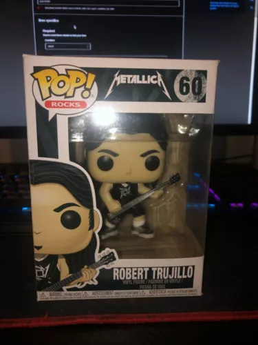 Metallica "Robert Trujillo" Pop Rocks Pop Vinyl Figure (60)