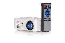 LTC Projecteur Vidéo LED VP30-BAT Avec Télécommande USB/TF/Entrées AV