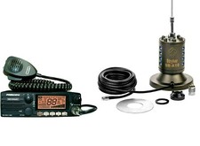 President McKinley USA 40 Channel Radio AM/SSB/PA 12/24V With Stryker Antenna