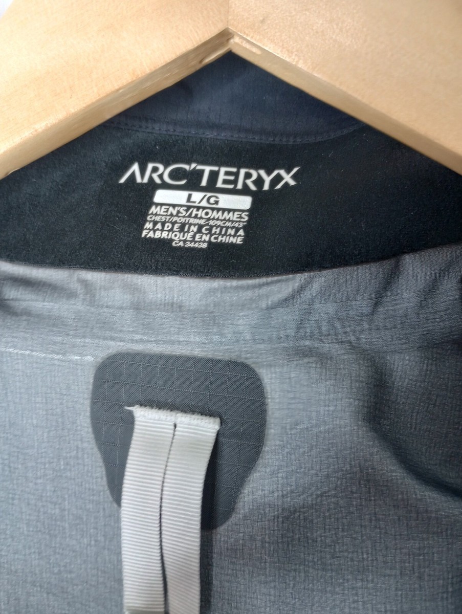 Arc'Teryx GoreTex Pro Shell Theta AR Black Jacket Men's Large | eBay