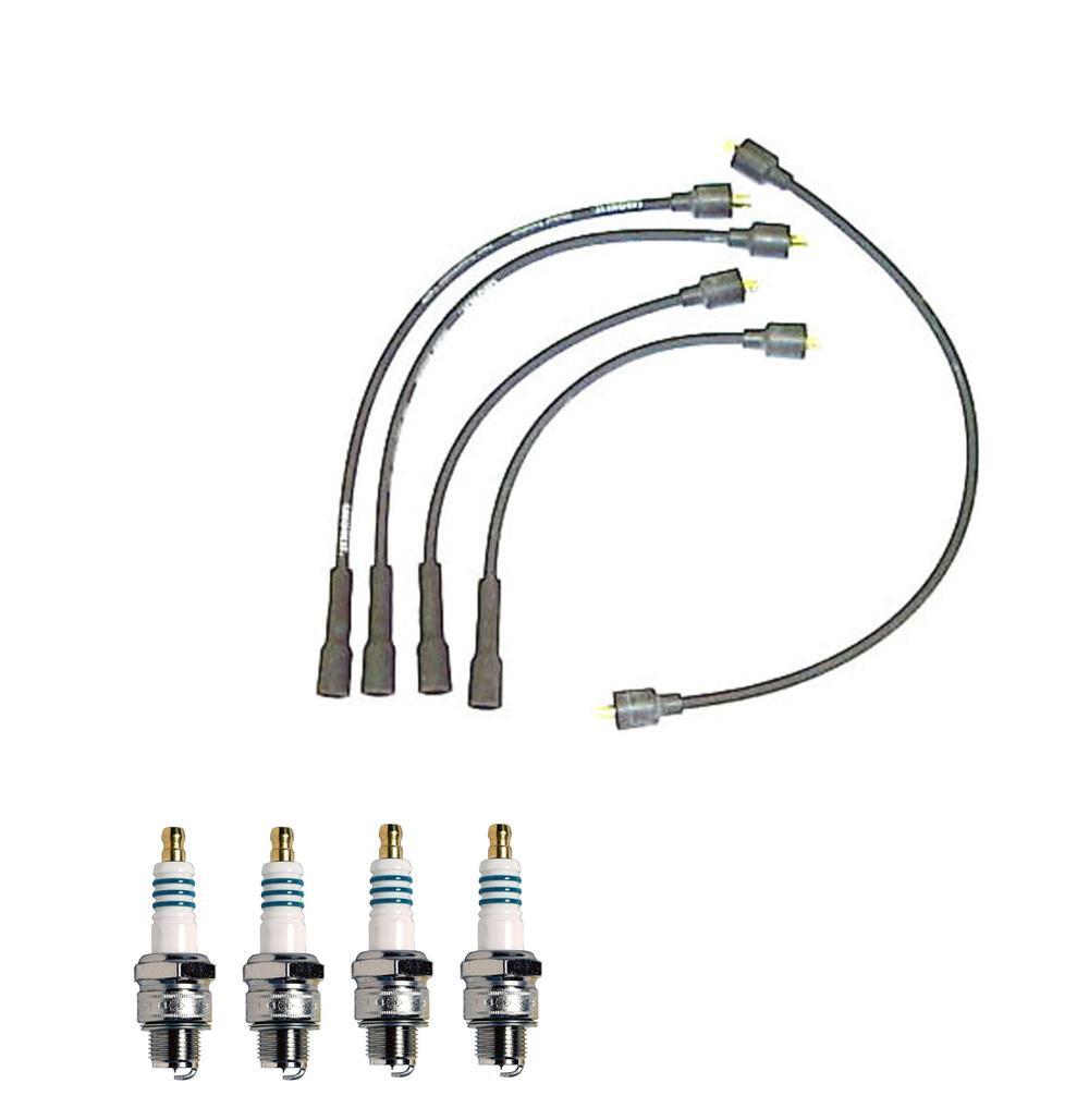 Denso Ignition Wire Kit 7mm 4 Pieces Iridium Power Gap 0.032