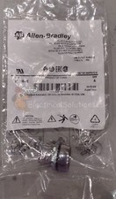 New Allen-Bradley 800FM-F2 Black Flush Push Button - Free Shipping