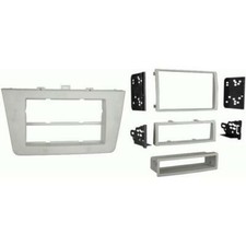 Metra 99-7511S Silver Single/Double DIN Stereo Dash Kit for 2009-up Mazda 6