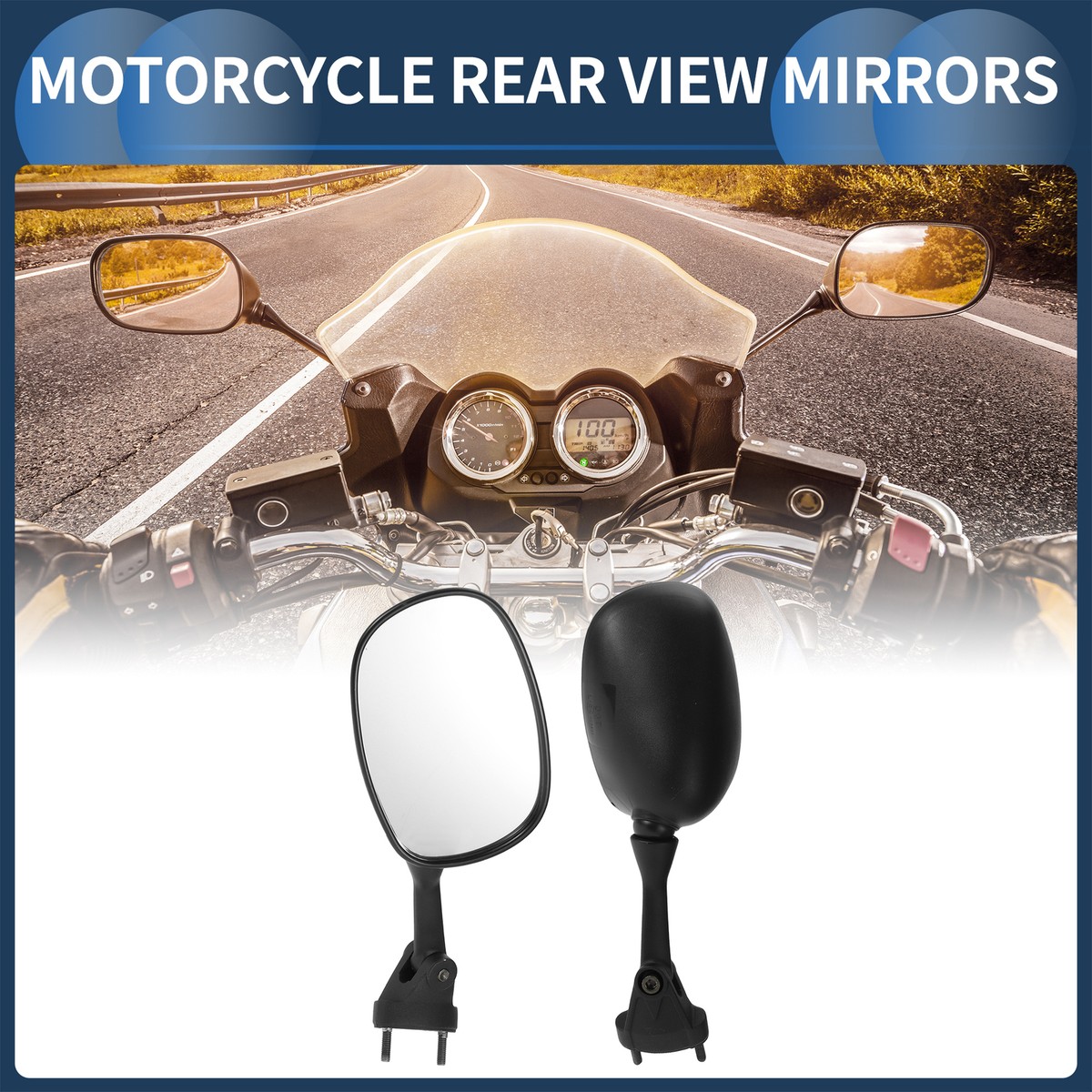 オーダー Ninja 636 2024 Motorcycle Rear View Mirrors For Kawasaki ZX