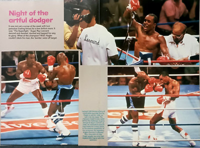 INDIA THE SPORTSTAR POSTER: SUGAR RAY LEONARD BOXER