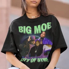Big Moe Hiphop TShirt Big Moe Sweatshirt Vintage Big Moe RnB Rapper Big Moe A