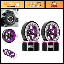 Aluminium Beadlock Wheels 1.3" - 5.25mm Offset for SCX24 TRX4M 1/24 1/18 RC Craw