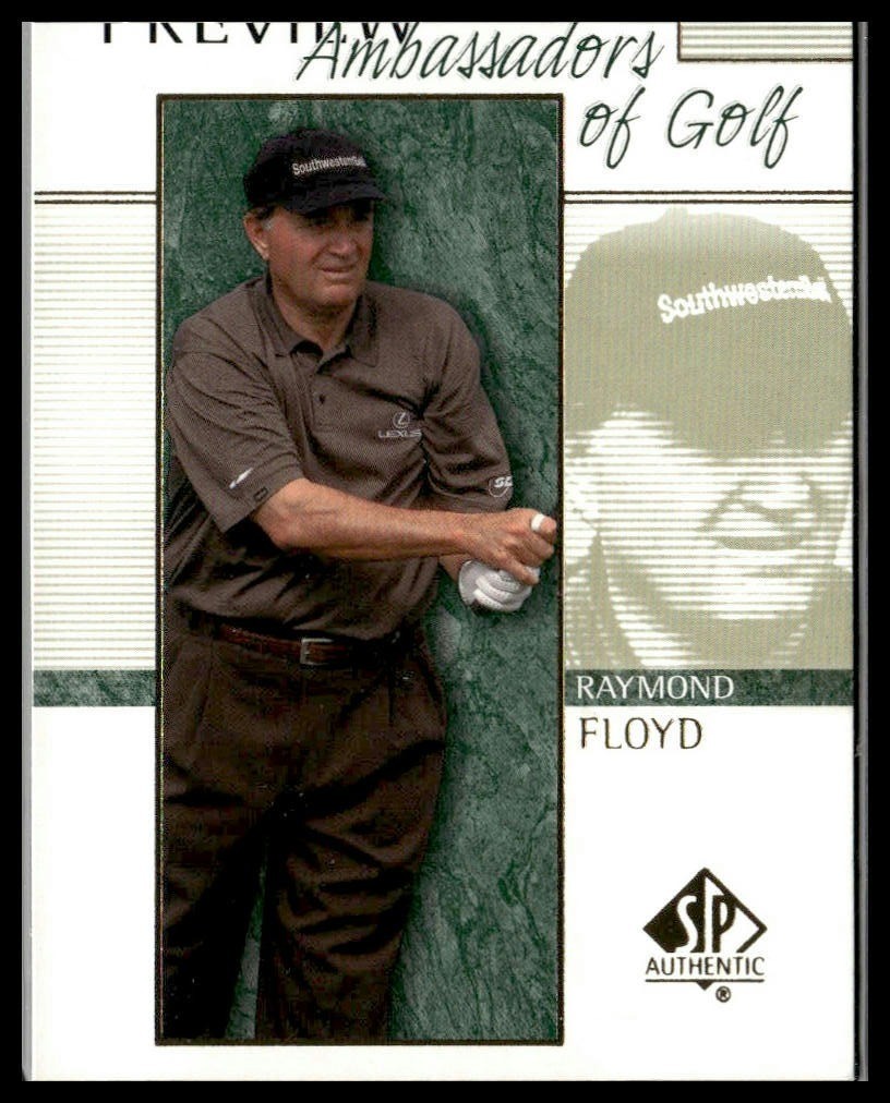 Raymond Floyd 2001 Upper Deck #56 SP Authentic Preview