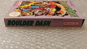 Boulder Dash OVP CIB Modul mit Anleitung 100% Original Deutsch PAL B NES