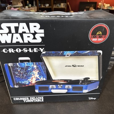 Star Wars Edition Crosley Cruiser Deluxe Turntable. Brand new