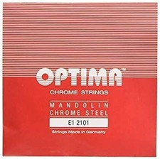 Used Very Good Optima Mandolin Strings Red 1E 2 pieces No.2101 9jupf8b