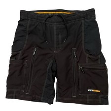 VTG Y2K Oakley Software Cargo Shorts Mens L Drawstring Tactical MTB Lined Black