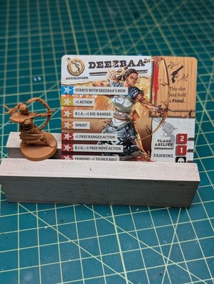 Zombicide Undead or Alive Dead West - Kickstarter Exclusive Deezbaa Survivor.