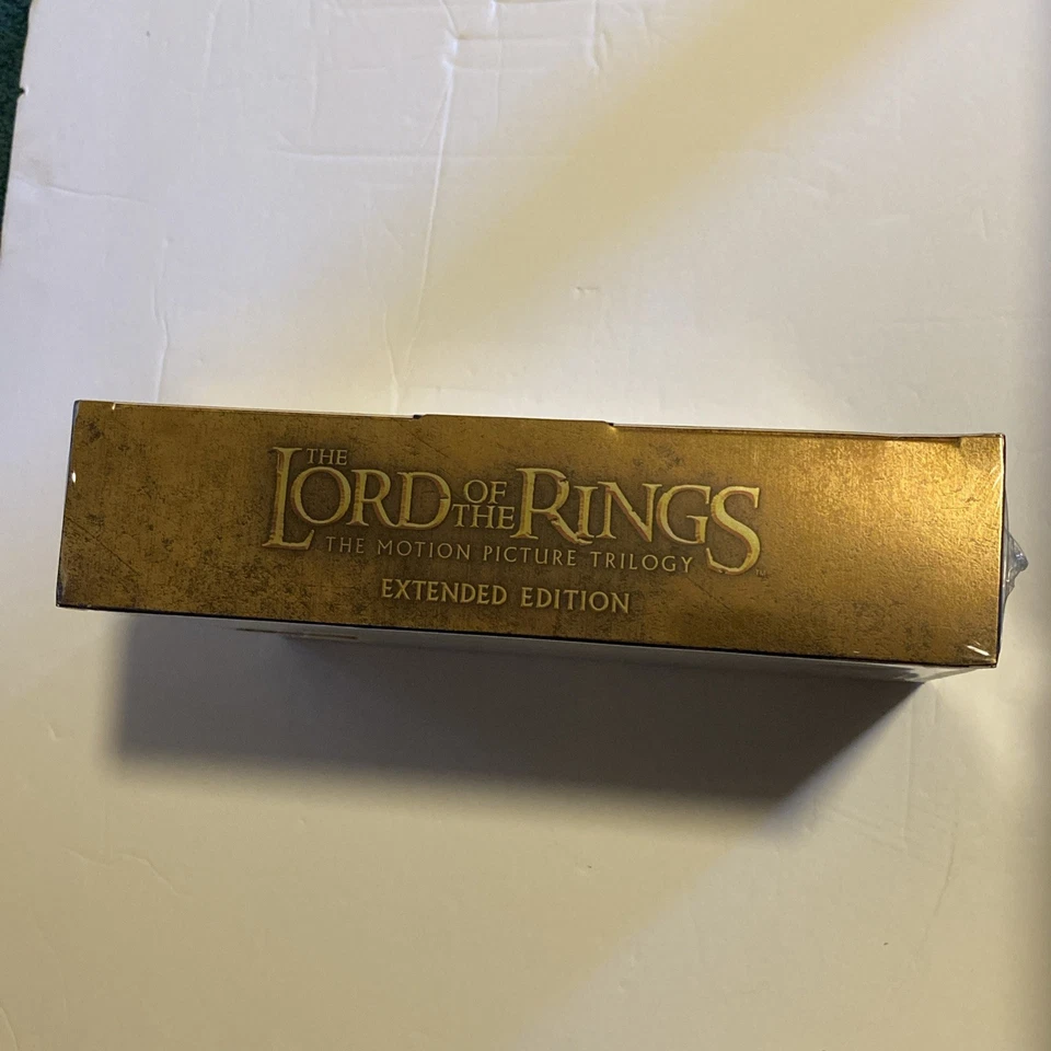 LOTR The Lord of the Rings Trilogy Extended Edition Blu-Ray 6-Figurine Set NEW Foto 3 de 4