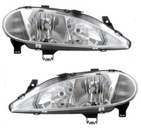 Scheinwerfer Set FüR Renault Megane 1999-2003 H1 H7 Halogen Lwr Streuscheibe