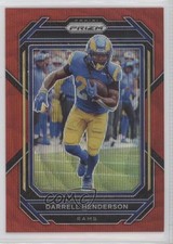 2022 Panini Prizm Red Wave Prizm 122/149 Darrell Henderson #160 12yh