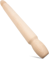 40Cm Einteiliges Nudelholz Aus Holz - Teigrolle | BackzubehöR Zum Ausrollen FüR