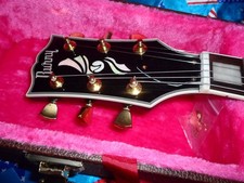 Stunning Burny Rlc-60 Super Grade L.p Custom Black, Upgraded Pickups And Wiring