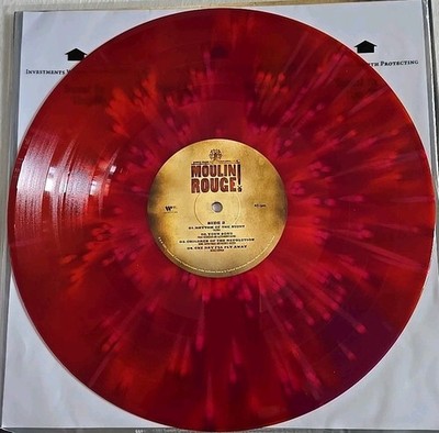 Moulin Rouge Movie Soundtrack Limited Edition Broken Heart Splatter Vinyl Rare