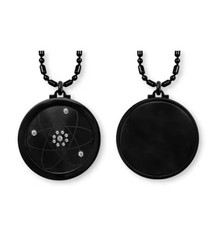 Harmoni EMF Pendant Protection Pendant Inspired EMF Awareness Jewelry Black