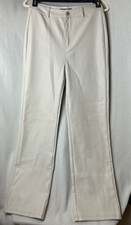 Akira Women s Faux Leather Pants Color: Beige Juniors Size 9 W28