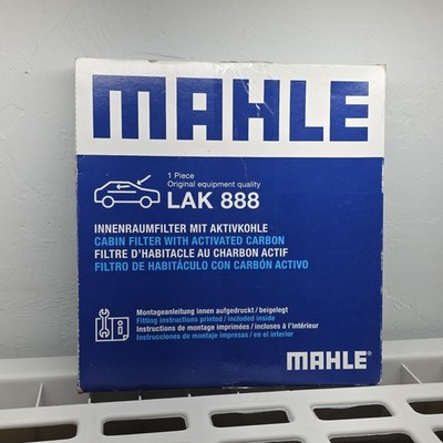 LAK 888 Mahle Cabin Air Filter for VW Volkswagen Arteon Audi A3 Quattro S3 GTI