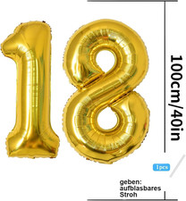 80 Palloncini Neri E Oro Per Feste | Con Coriandoli | Per Compleanno, Matrimonio, Baby Shower | PHISGNIO - Foto 4