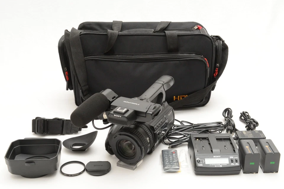 [MINT] Sony HXR-NX100 Camcorder Approx. 80 Hours Use NXCAM Full HD From JAPAN - Image 2 of 4