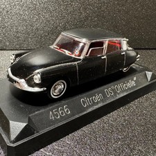 Solido 1/43 Citroen DS Officielle Model Black & Red Interior Used