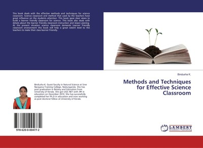 Methods and Techniques for Effective Science Classroom | Bindusha K. | Englisch