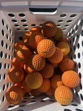 Heater Sports Slider 40MPH Orange Soft Foam Balls, (6 per order) Lightweight