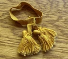 Vintage 1967/1968 HASBRO GI Joe AIR CADET YELLOW WAIST BELT SASH