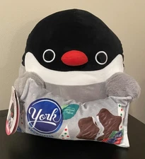Zuru Snackles "York Penguin" Dennis 14” Plush York Peppermint Patties NEW w/ Tag