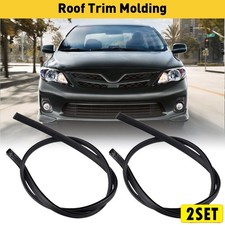 2Set ROOF TRIM MOLDING KIT For TOYOTA COROLLA CE Sedan 4-Door Base Sedan Left EV