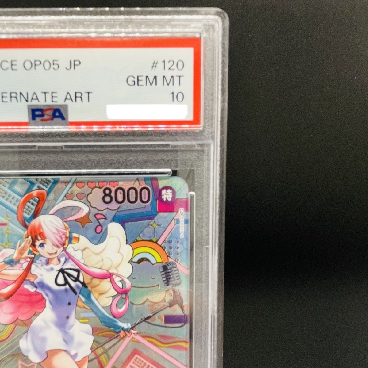 PSA 10 Uta SEC OP02-120 Alt Art Awakening of the New Era One Piece